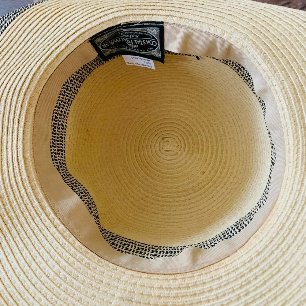 Coastal headwear natural fiber hat